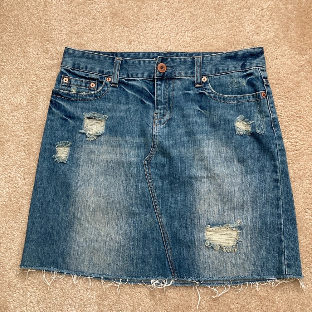 American Eagle Jean Denim Skirt